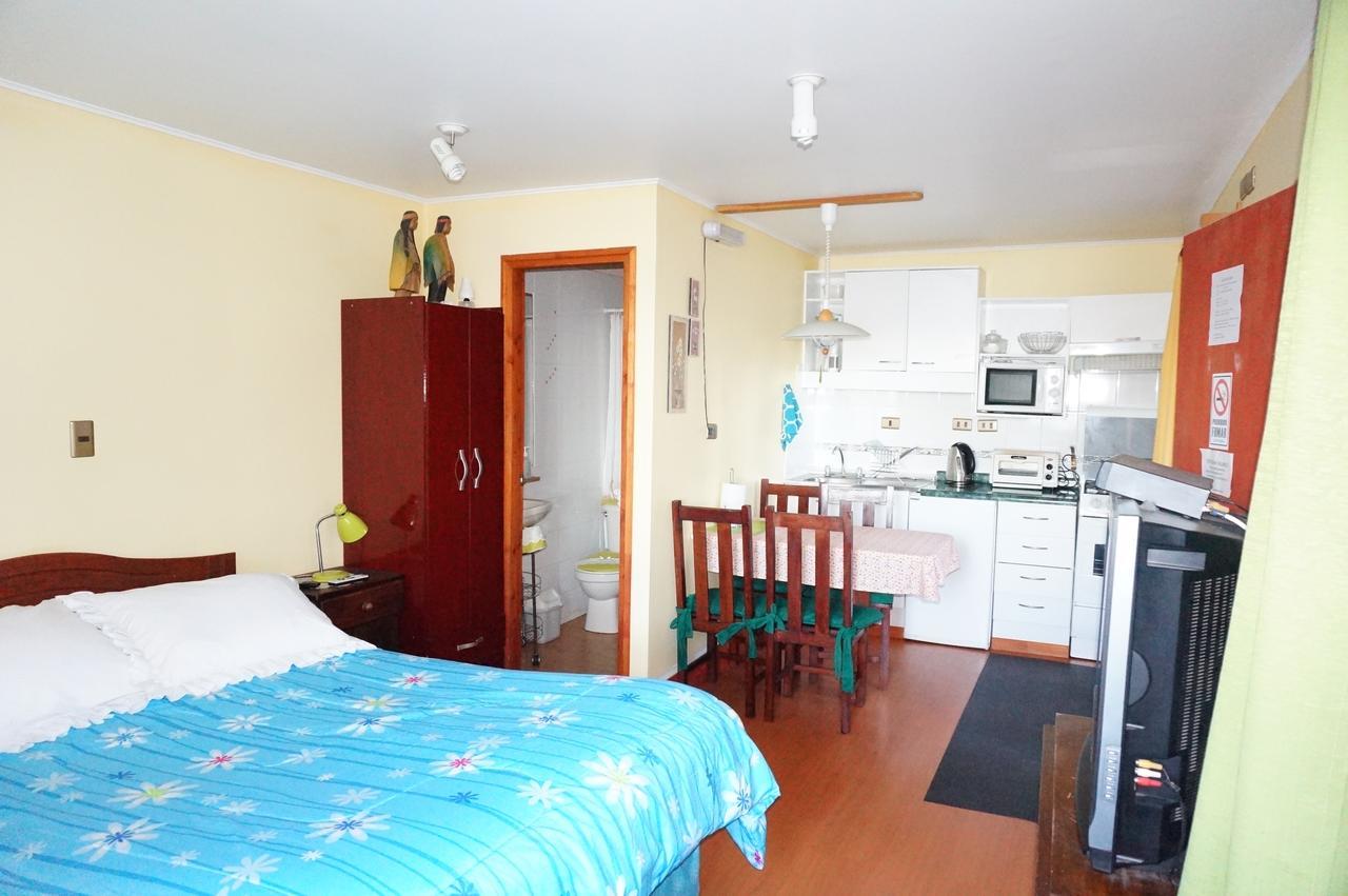 Los Gualles De La Candelaria Apart Hotel Pucón Eksteriør billede